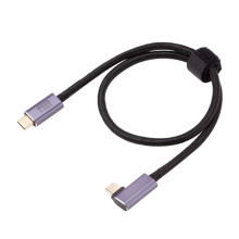 90 Degree Right Angle USB Charging Cable